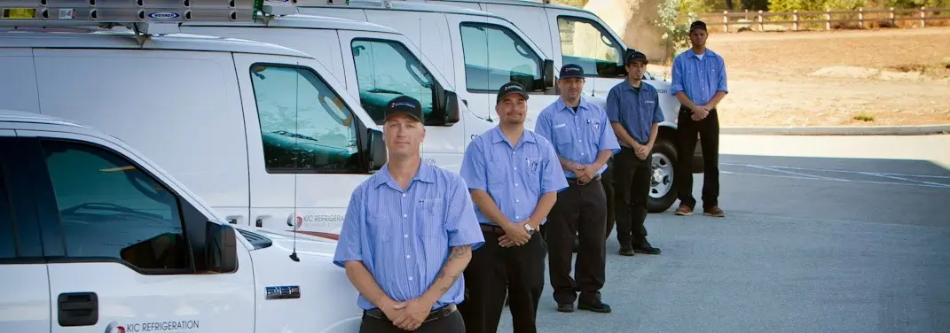 KIC Refrigeration crew ready for Mini Split Repair jobs across Eastlake